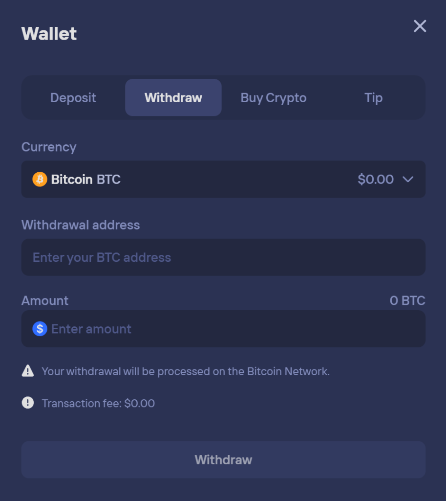 everything about depo and withdrawals on duel casino