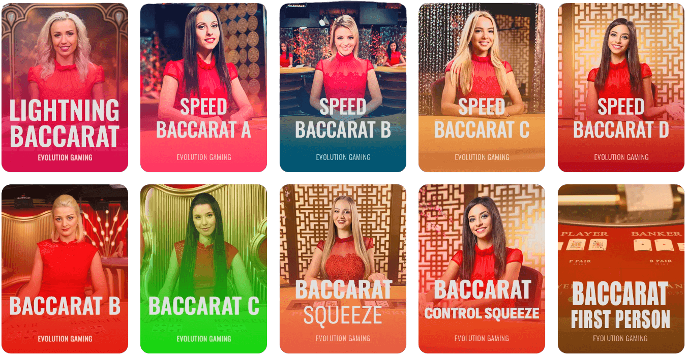 duel.com casino best live baccarat games list