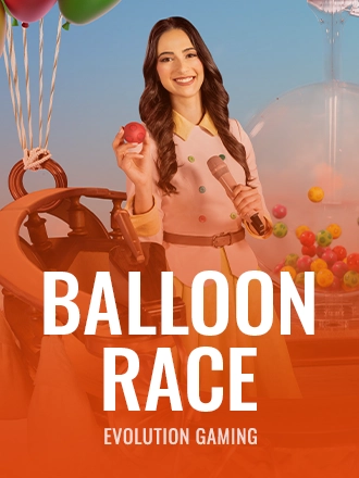 Balloon Race game show at Duel Casino
