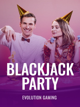 Blackjack Party live dealer table at Duel Casino