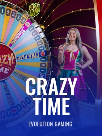 Crazy Time game show at Duel Casino