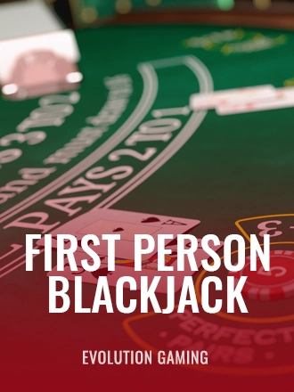 First Person Blackjack table game at Duel Casino