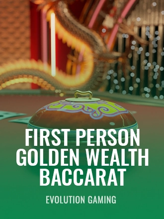 First Person Golden Wealth Baccarat table game at Duel Casino