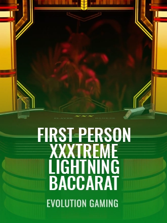 First Person XXXtreme Lightning Baccarat table game at Duel Casino