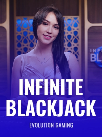Infinite Blackjack live dealer table at Duel Casino