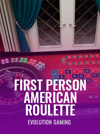 First Person American Roulette table game at Duel Casino