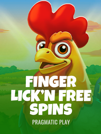 Finger Lick'n Free Spins slot at Duel Casino