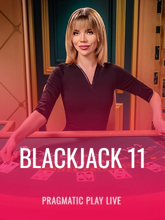 Blackjack 11 live dealer table at Duel Casino