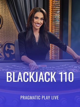 Blackjack 110 live dealer table at Duel Casino