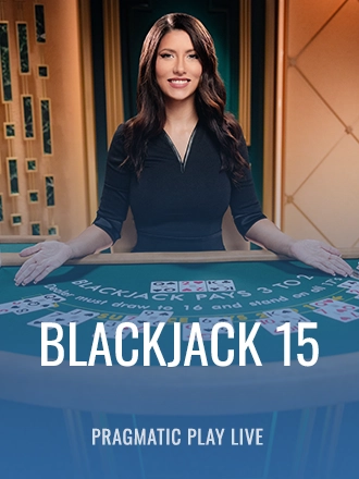 Blackjack 15 live dealer table at Duel Casino