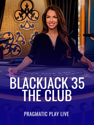 Blackjack 35 - The Club live dealer table at Duel Casino