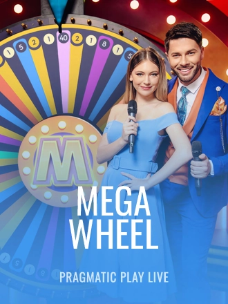 Mega Wheel game show at Duel Casino