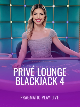 Privé Lounge Blackjack 4 live dealer table at Duel Casino