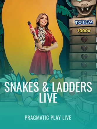 Snakes & Ladders Live game show at Duel Casino