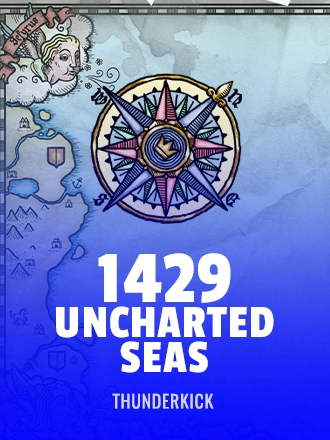 1429 Uncharted Seas slot at Duel Casino